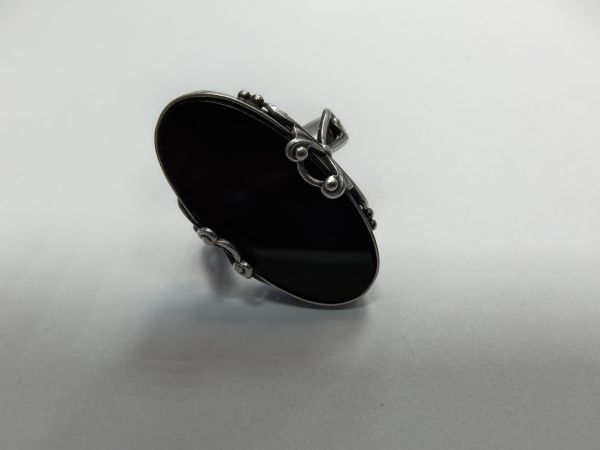 Купить Кольцо серебро 925 3,89g, вес изделия 6.07g, размер 21 в Черемхово за 950 руб.