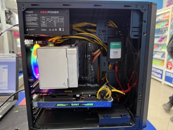 системный блок Сборка i5-9600KF, GTX 1080 8GB, 16GB RAM, SSD 120 GB в Черемхово