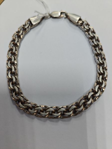 серебряный браслет Браслет серебро 925 17,48g, вес изделия 17.58g, длина 20.5 см в Черемхово