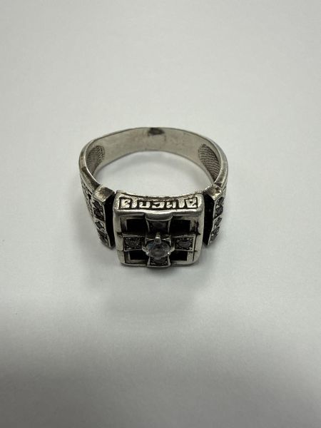 серебряное кольцо Кольцо серебро 925 5,69g, вес изделия 5.77g, размер 19.5 в Черемхово