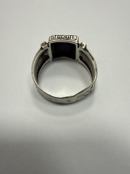 серебряное кольцо Кольцо серебро 925 5,69g, вес изделия 5.77g, размер 19.5 в Черемхово