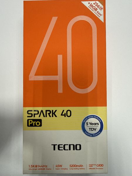 сотовый телефон TECNO Spark 40 Pro 8/256GB (KM6) Duos в Черемхово