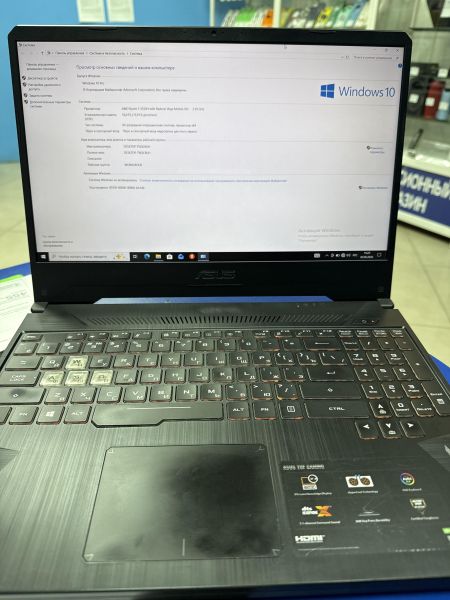 ноутбук ASUS TUF Gaming FX505DD-BQ115 (RAM 16 GB, SSD 512 GB + SSD 256 GB) в Черемхово