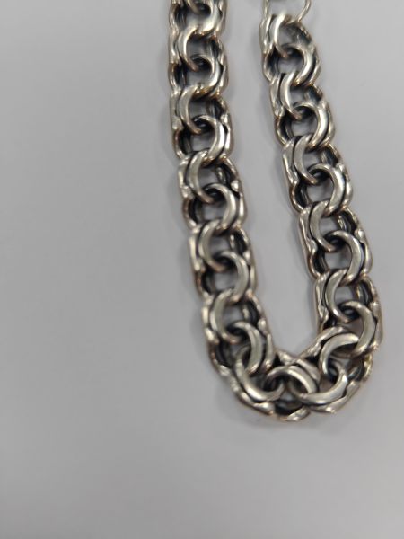 серебряный браслет Браслет серебро 925 35,60g, вес изделия 35.7g, длина 21.5 см в Иркутск