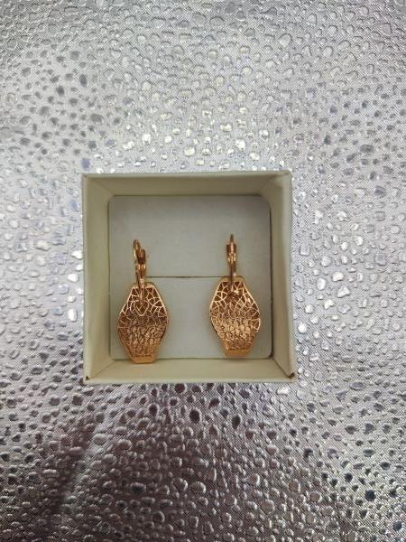 золотые серьги Серьги золото 585 3,81g, вес изделия 3.81g в Иркутск
