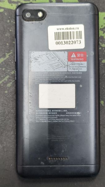 сотовый телефон Xiaomi Redmi 6A 2/16GB (M1804C3CG) Duos в Черемхово