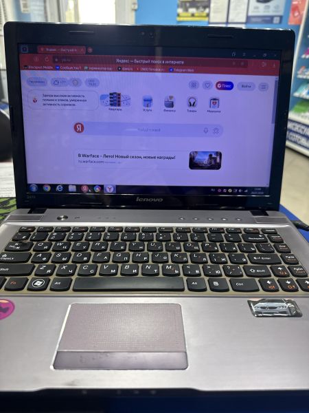 ноутбук Lenovo IdeaPad Z470 20094 (Core i3 2350M/RAM 6GB/SSD 120GB) в Черемхово