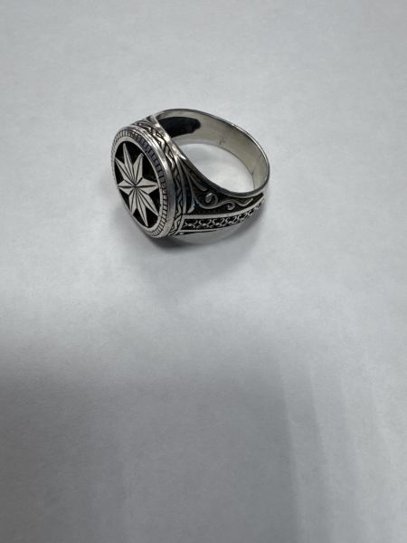 серебряное кольцо Кольцо серебро 925 12,70g, вес изделия 12.7g, размер 21, 00 нет камней в Черемхово