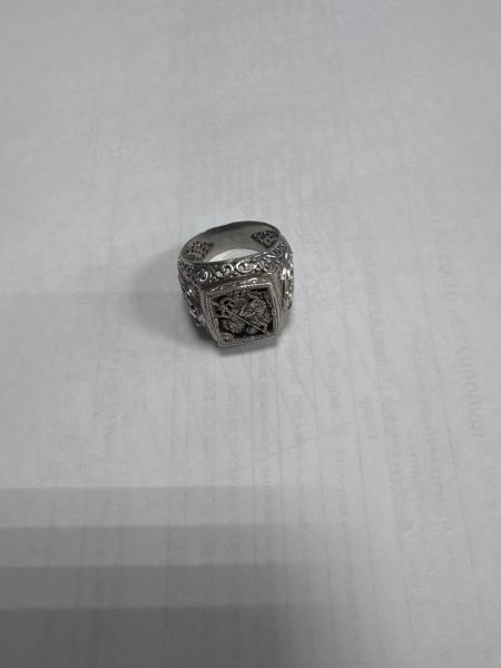 серебряное кольцо Кольцо серебро 925 9,97g, вес изделия 9.97g, размер 19.5, 00 нет камней в Черемхово