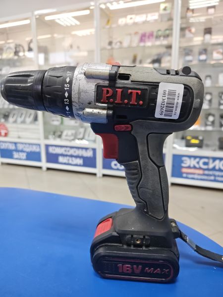 шуруповёрт аккумуляторный P.I.T. PSR16-C с СЗУ в Черемхово