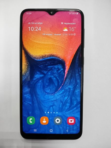 сотовый телефон Samsung Galaxy A10 2019 2/32GB (A105F) Duos в Черемхово