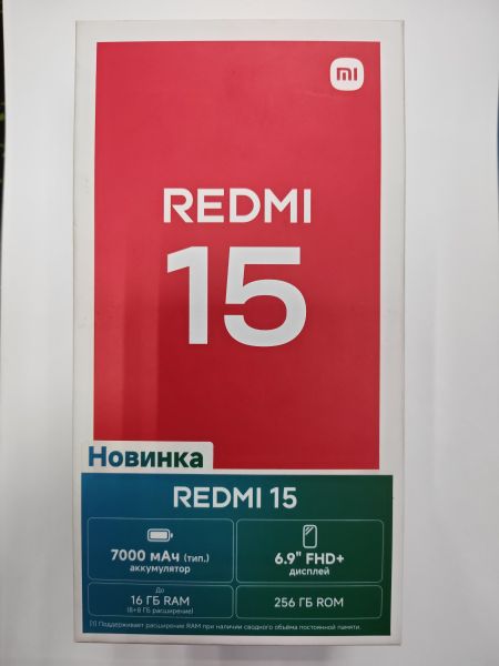 сотовый телефон Xiaomi Redmi 15 8/256GB (25062RN2DY) Duos в Черемхово