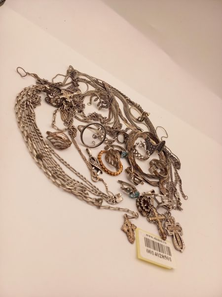 Купить Лом (Горсть) серебро 925 91,96g, вес изделия 97.48g в Чита за 5800 руб.