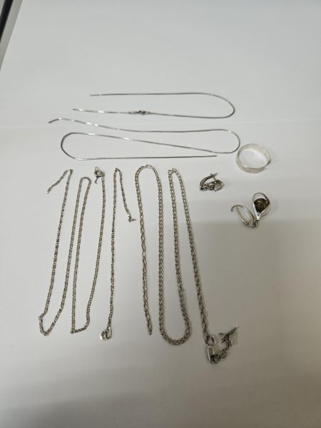 Купить Лом или горсть серебро 925 11,71g, вес изделия 13.44g в Иркутск за 1050 руб.