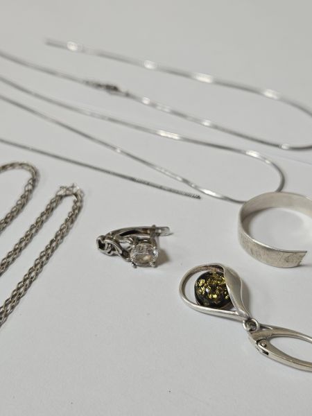 Купить Лом или горсть серебро 925 11,71g, вес изделия 13.44g в Иркутск за 1050 руб.