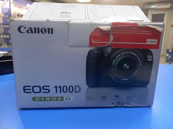 Купить Canon EOS 1100D (DS126291) Kit с СЗУ в Чита за 6100 руб.