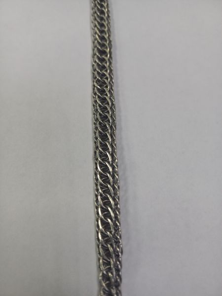 серебряный браслет Браслет серебро 925 11,68g, вес изделия 11.7g, длина 23 см в Чита