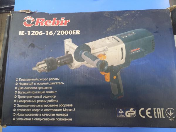 дрель и строительный миксер Rebir IE-1206-16/2000ER в Чита