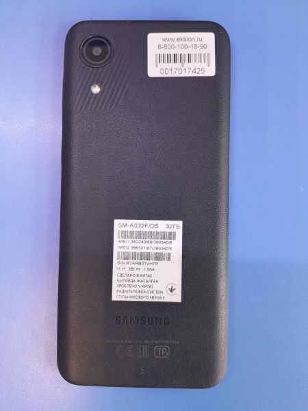 Купить Samsung Galaxy A03 Core 2/32GB (A032F) Duos в Иркутск за 2999 руб.
