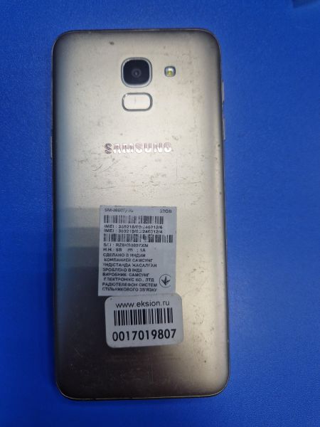 Купить Samsung Galaxy J6 2018 3/32GB (J600F) Duos в Иркутск за 2700 руб.