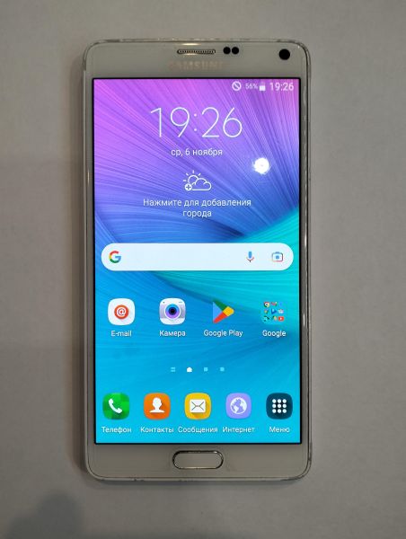 Купить Samsung Galaxy Note 4 3/32GB (N910C) в Екатеринбург за 4099 руб.