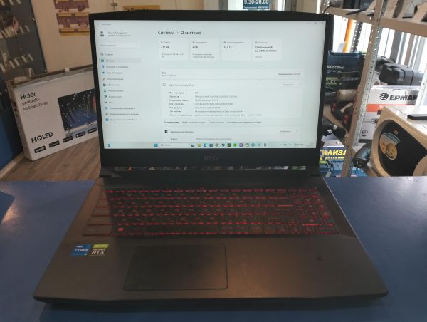 Купить MSI GF66 Katana 12UE-1060RU (24GB RAM) в Екатеринбург за 60900 руб.