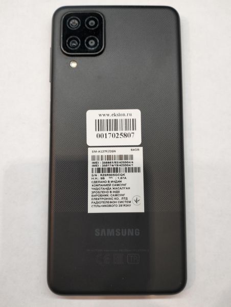 Купить Samsung Galaxy A12 4/64GB (A127F) Duos в Екатеринбург за 4400 руб.