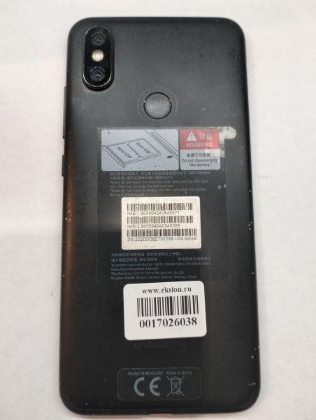 Купить Xiaomi Mi A2 4/32GB (M1804D2SG) Duos в Екатеринбург за 3500 руб.