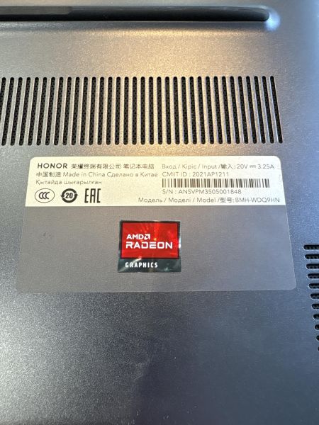 ноутбук Honor MagicBook 15 (BMH-WDQ9HN) в Екатеринбург