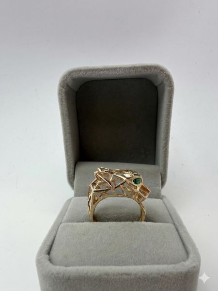 золотые кольца Кольцо золото 585 3,56g, вес изделия 3.68g, размер 18 в Иркутск