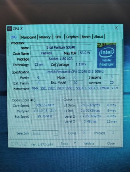 Купить Сборка G3240, RAM 4GB, HDD 500GB в Екатеринбург за 2000 руб.