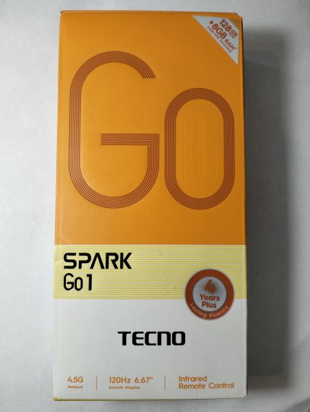 Купить TECNO Spark Go 1 4/128GB (KL4) Duos в Екатеринбург за 4600 руб.