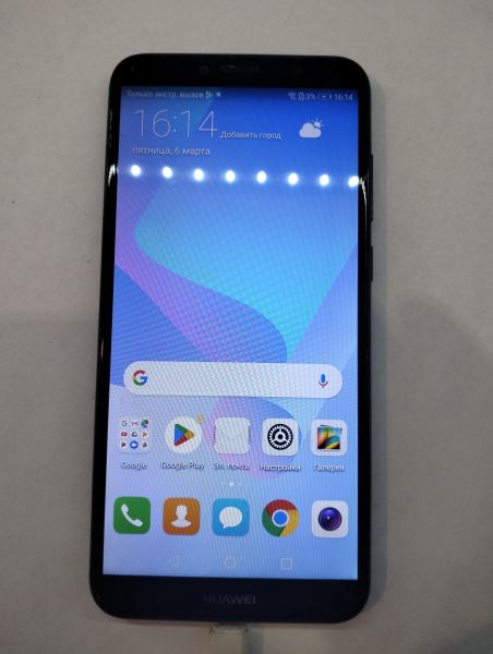 Купить Huawei Y6 Prime 2018 3/32GB (ATU-L31) Duos в Екатеринбург за 2400 руб.