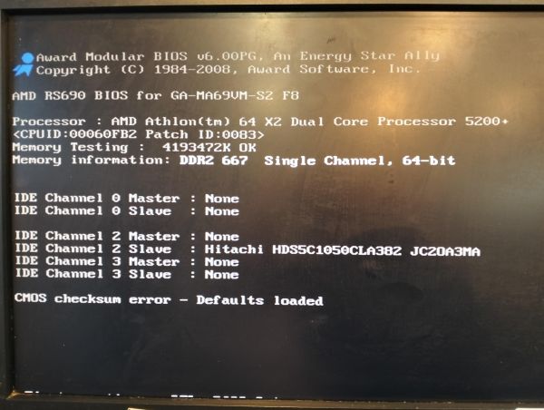 системный блок Сборка Athlon 64 X2 5200+, GT 120, 5GB RAM, HDD 500GB в Екатеринбург