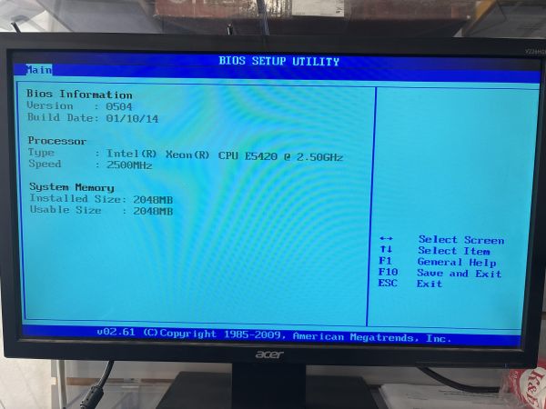 системный блок Сборка Xeon E5420, GT 430, RAM 2GB, HDD 500GB + HDD 500GB в Екатеринбург