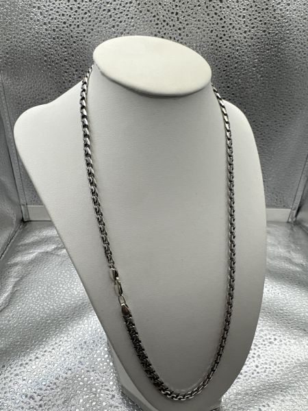 серебряная цепь Цепь серебро 925 27,51g, вес изделия 27.51g, длина 54 см в Екатеринбург