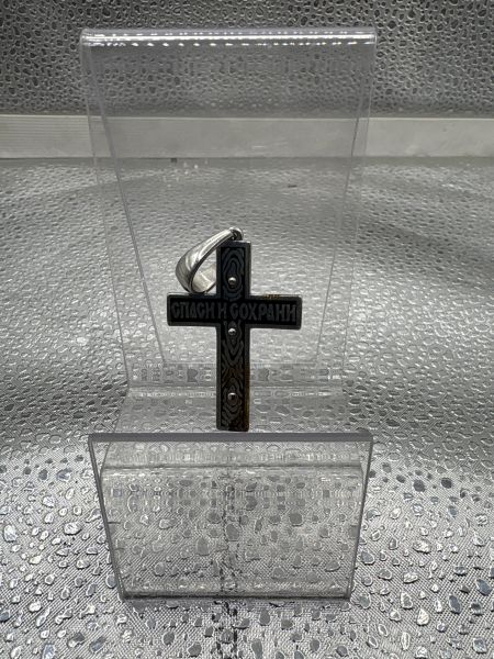 серебряный крест Крест серебро 925 7,98g, вес изделия 7.98g в Екатеринбург