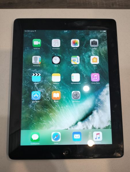 планшет Apple iPad 4 2012 64GB (A1460 MD522-527) (с SIM) в Екатеринбург