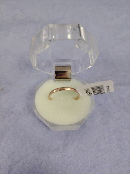 Купить Кольцо золото 585 1,20g, вес изделия 1.2g, размер 18 в Хабаровск за 6800 руб.