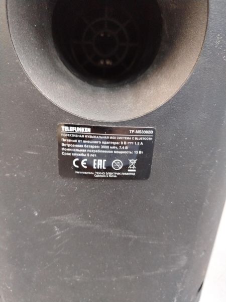 Купить Telefunken TF-MS3302B в Хабаровск за 3100 руб.