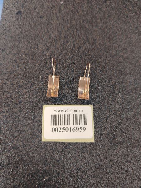 Купить Серьги золото 585 1,33g, вес изделия 1.33g в Хабаровск за 7000 руб.