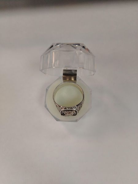 Купить Кольцо серебро 925 6,58g, вес изделия 6.58g, размер 23 в Хабаровск за 700 руб.
