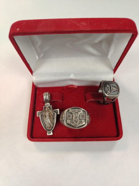 Купить Лом или горсть серебро 925 60,44g, вес изделия 60.64g в Хабаровск за 4300 руб.