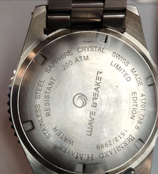 Купить Bernhard H. Mayer Wave Breaker Limited Edition 41701.738.6 в Хабаровск за 43800 руб.