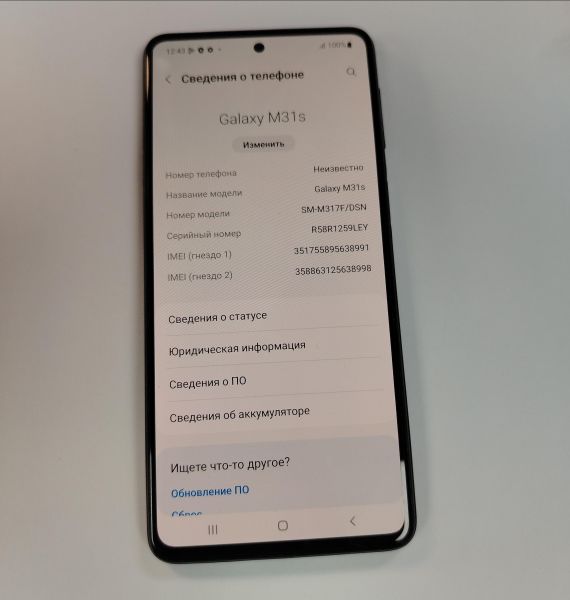 Купить Samsung Galaxy M31s 6/128GB (M317F) Duos в Хабаровск за 8600 руб.