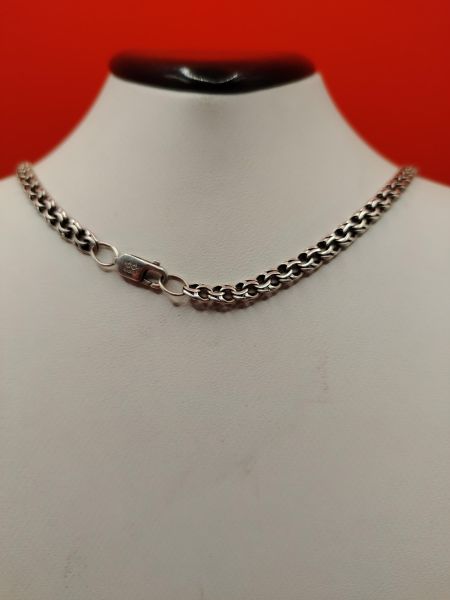 серебряная цепь Цепь серебро 925 20,13g, вес изделия 20.23g, длина 60 см в Иркутск