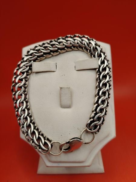 серебряный браслет Браслет серебро 925 32,00g, вес изделия 32g в Хабаровск