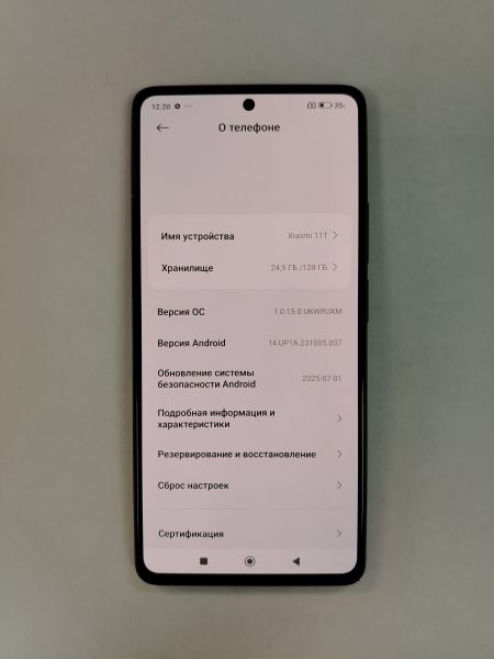 сотовый телефон Xiaomi 11T 8/128GB (21081111RG) Duos в Хабаровск