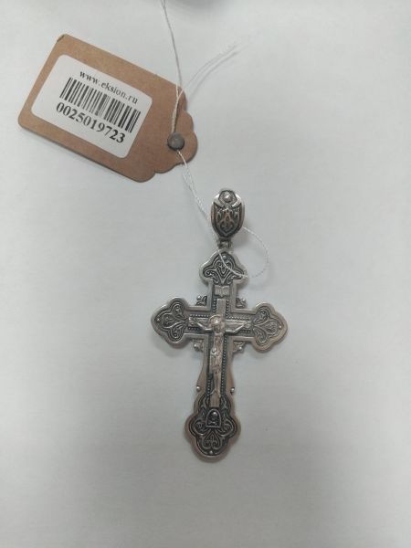 серебряный крест Крест серебро 925 14,98g, вес изделия 14.98g в Иркутск