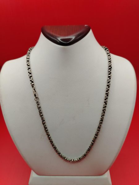 серебряная цепь Цепь серебро 925 18,80g, вес изделия 18.8g, длина 50 см в Иркутск